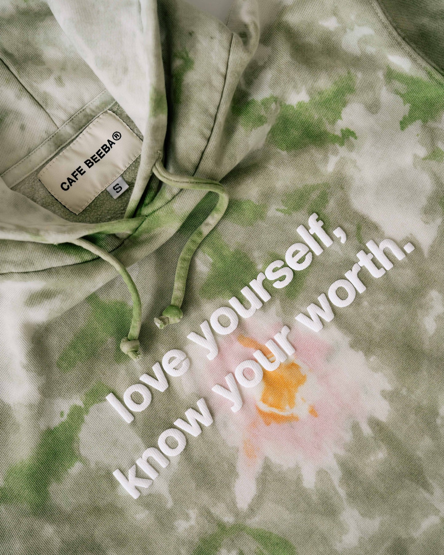 The LYKYW Flower Tie Dye Puff Print Hoodie