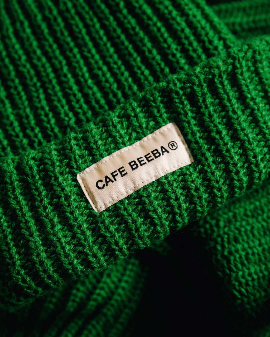 Cafe Beeba Watch Cap Beanie Green