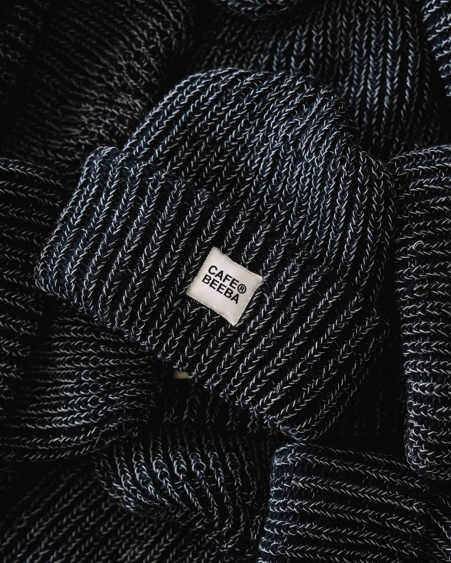 Cafe Beeba Stacked Logo Beanie