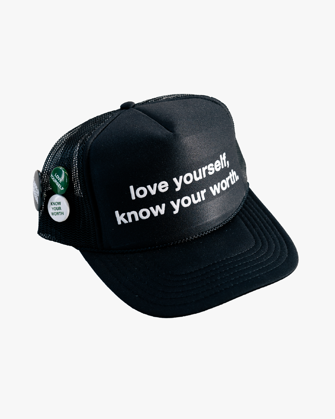 LYKYW Black Trucker Hat