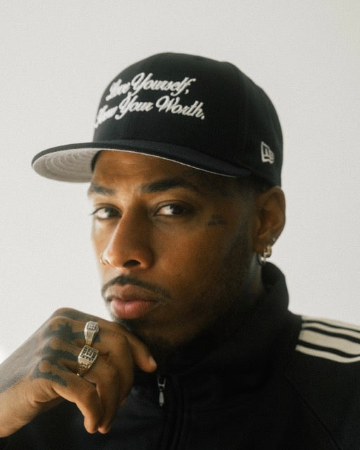 LYKYW Navy New Era Fitted
