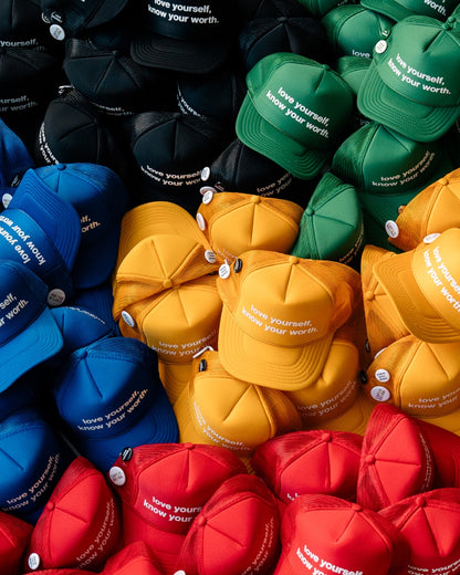 LYKYW Yellow Trucker Hat