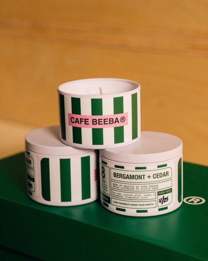 Bergamot + Cedar Candle