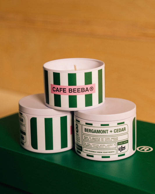 Bergamot + Cedar Candle