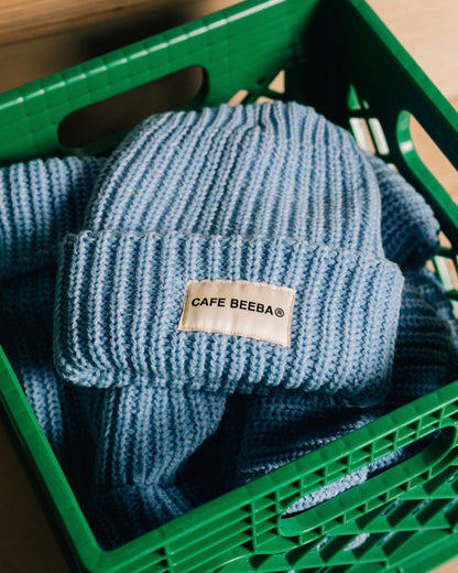 Cafe Beeba Big Beanie Baby Blue