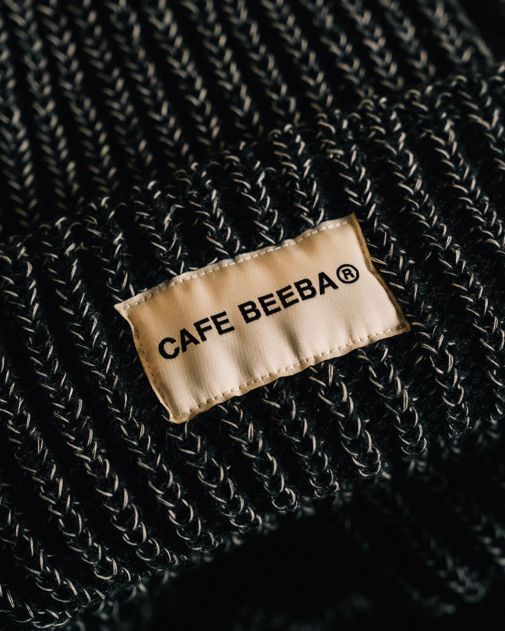 Cafe Beeba Big Beanie Black