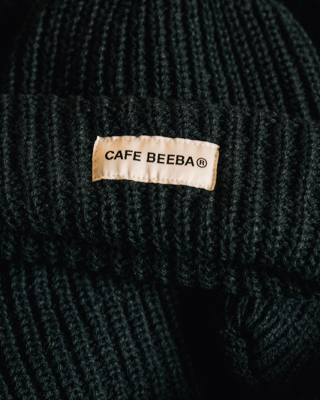 Cafe Beeba Watch Cap Beanie Black