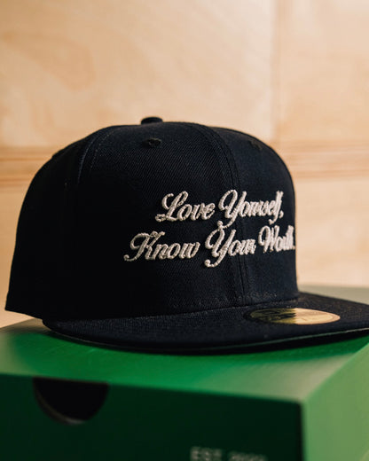 LYKYW Navy New Era Fitted