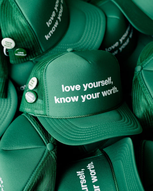 LYKYW Green Trucker Hat